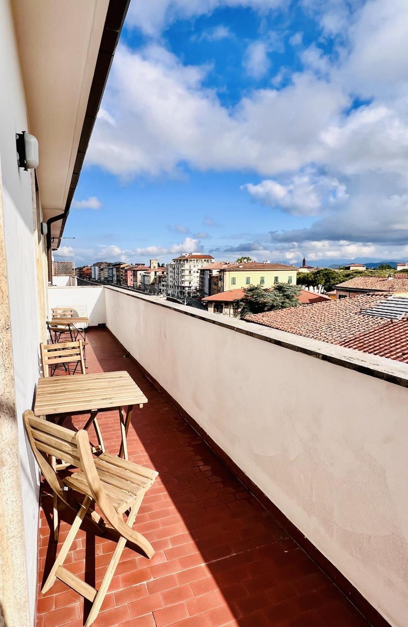 شقة Attico Terrazza Vista Panoramica Lungarni Pisani المظهر الخارجي الصورة